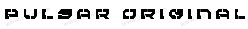 Pulsar Original Reg字体转换 Pulsar Original Reg字体转换